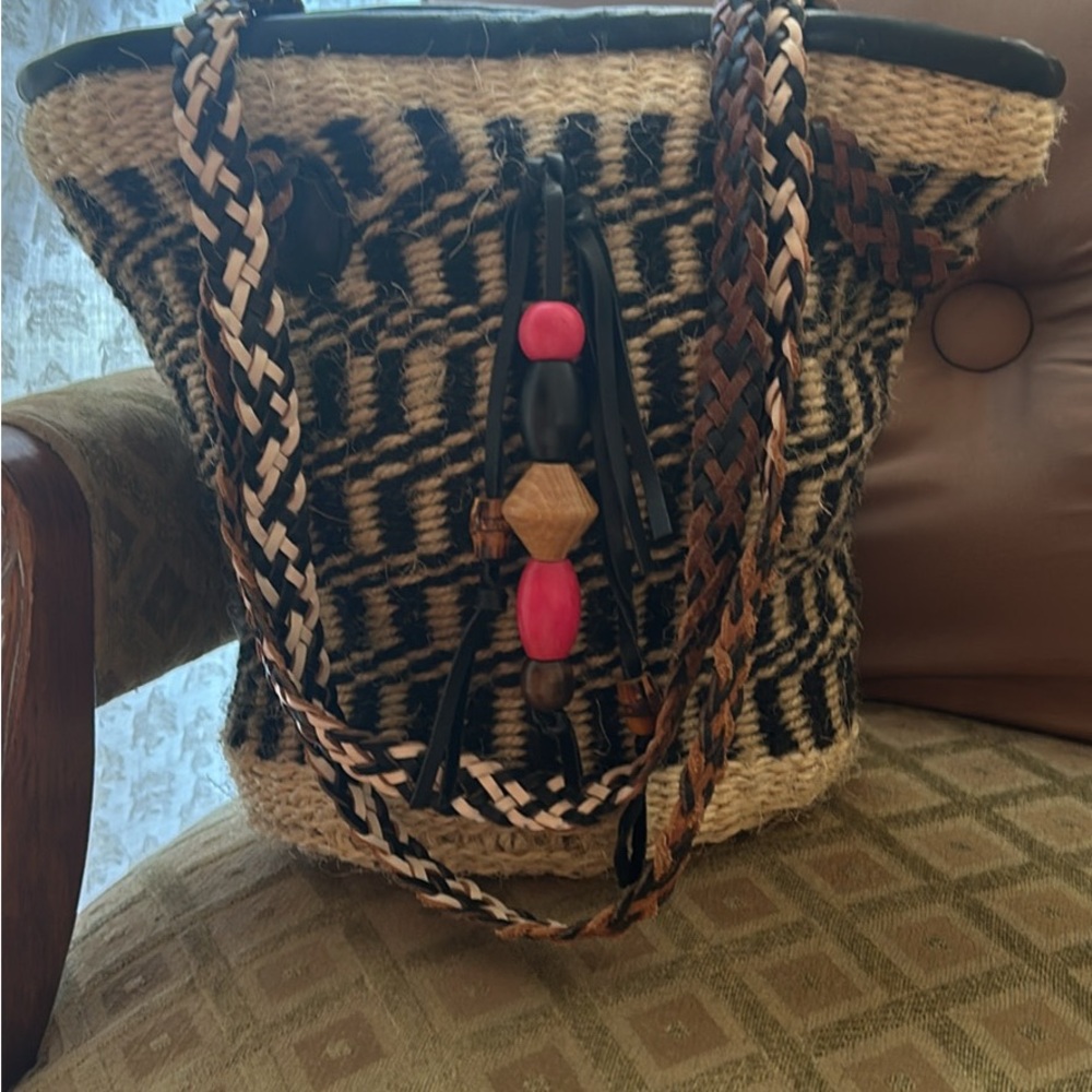 Boho Lucky Brand Bucket Bag
